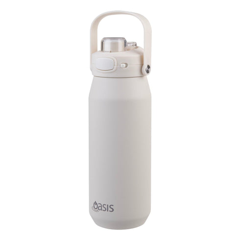 Oasis Ceramic S/S Triple Wall Capri Quick Release Drink Bottle Cap Only - Alabaster